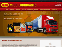 Tablet Screenshot of micolube.com